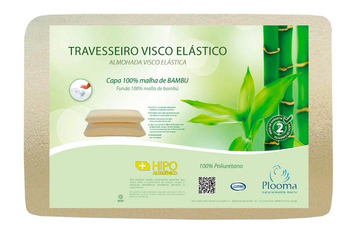 Visco Capa Malha Bambu